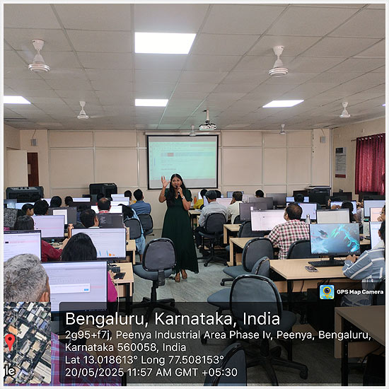 M.S. RAMAIAH UNIVERSITY OF APPLIED SCIENCES, BANGALORE (19 May - 20 May 2025) - Empowering Educators with AI & Deep Learning!