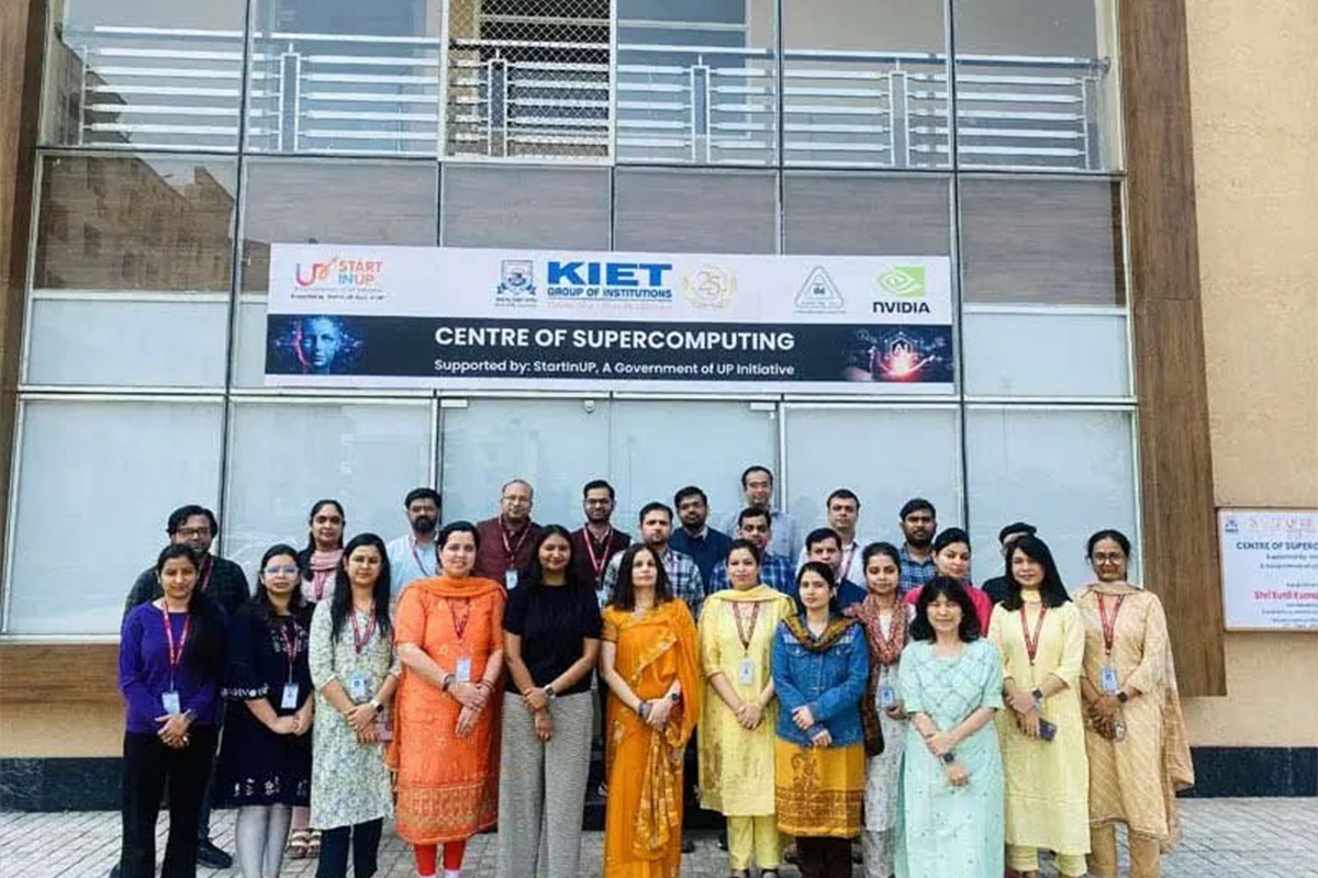 NVIDIA DGX Installation and Training at KIET Group of Institutions, Ghaziabad - (29 Feb
                                    - 6 March 2024) 
